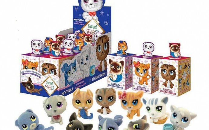 BOX 6942971507031 Игрушка с вкусным мармеладом ПУШИСТИКИ КОТЯТА в