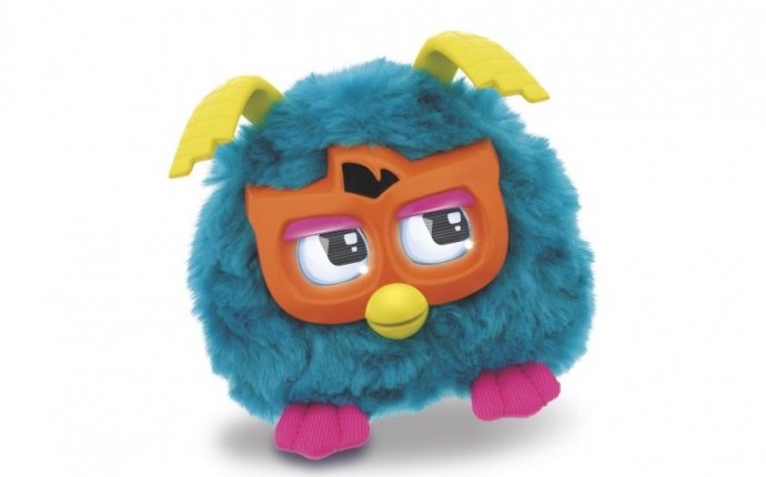 Furby. Ферби мини Друзья Ферби голубой с оранжевым - Furby - Ферби