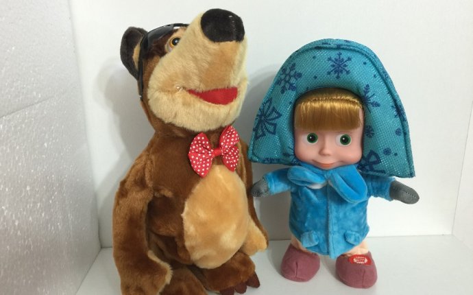 Интернет-магазин Мягкая Кукла Маша и Мишка Интерактивные Игрушки