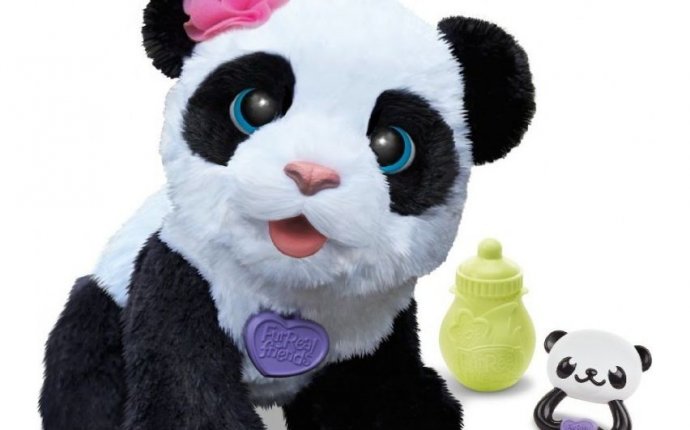Playing An Interactive Little Panda Furreal Friends Hasbro